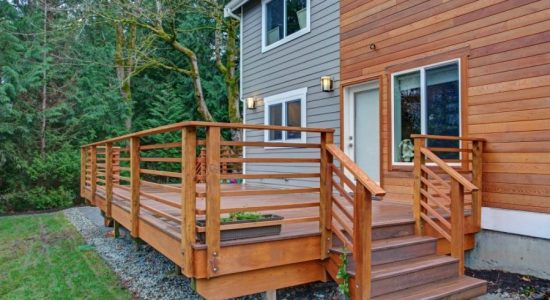 new wood deck built in Dayton, Ohio wood deck built in Dayton, Oh